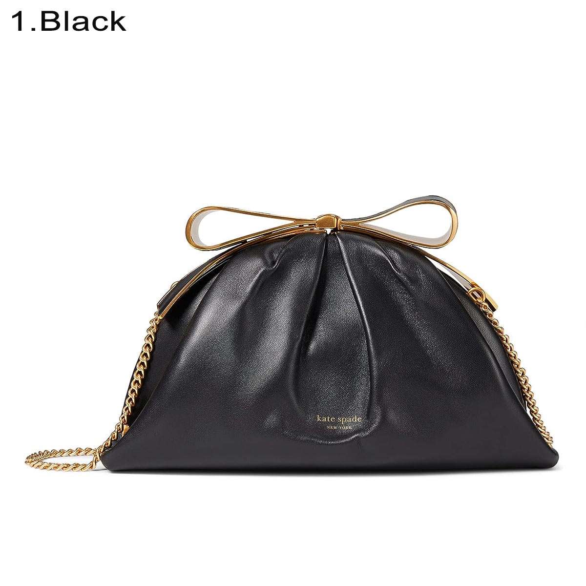 楽天市場】ケイトスペード クラッチバッグ パーティーバッグ 黒 巾着