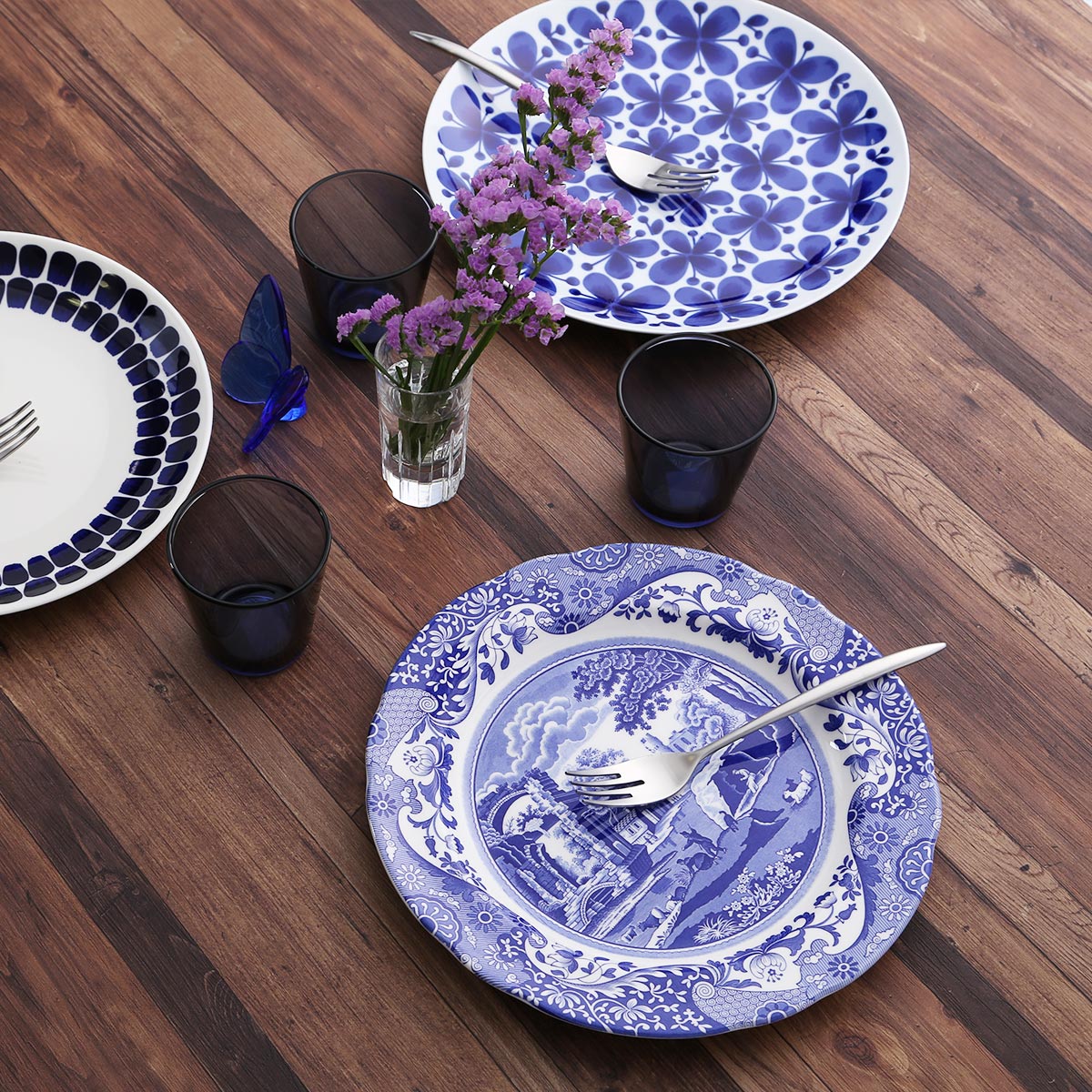 楽天市場】スポード ブルーイタリアン プレート 20cm SPODE イギリス