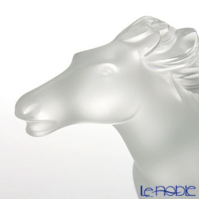 楽天市場】【P10倍・クーポン】ラリック カザック 置物 馬 11cm クリア