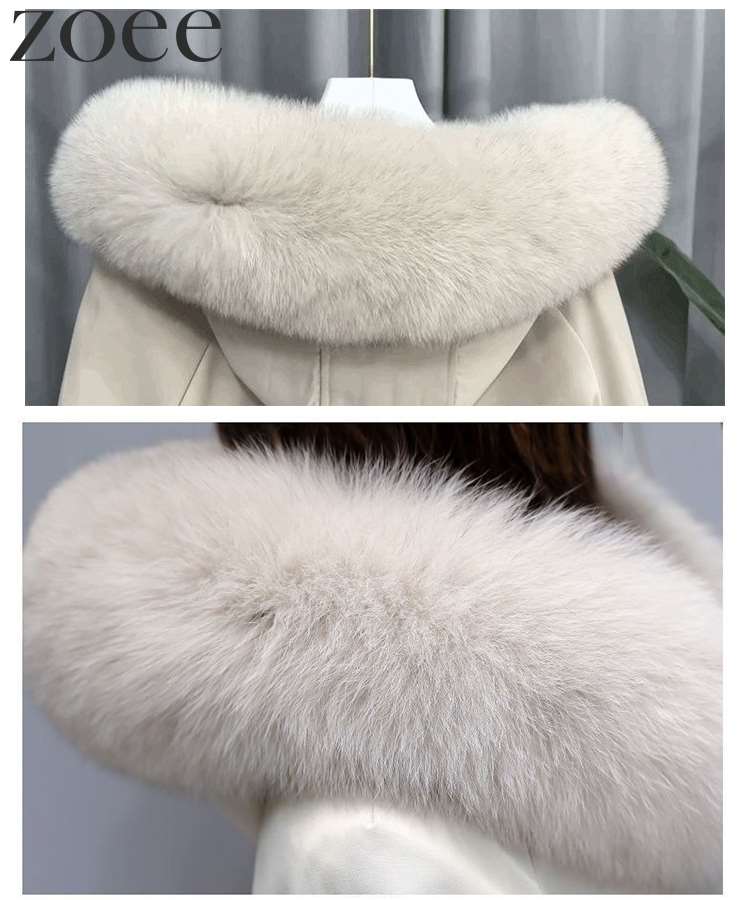 楽天市場】フォックスファー付きショートモッズコート ラビットファー