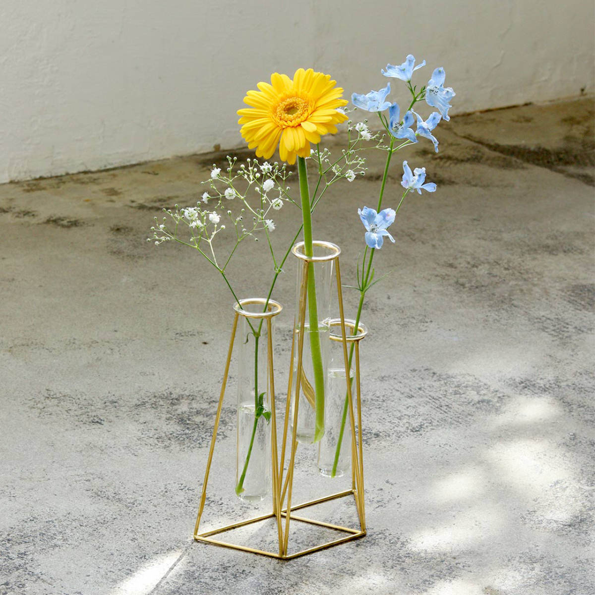 楽天市場】花瓶 インブルーム 3連フラワーベース （ 花びん 花器