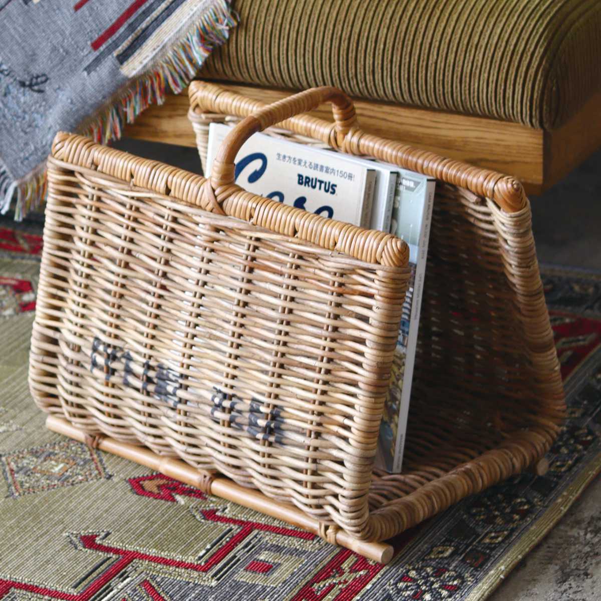 楽天市場】マガジンラック ポストジェネラル ログストッカー バイ・ジ