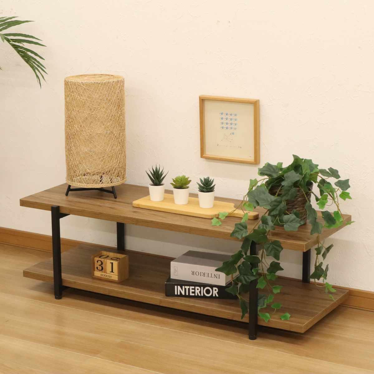 楽天市場】テレビ台 オープンタイプ ヴィンテージ調 幅105cm （ テレビ