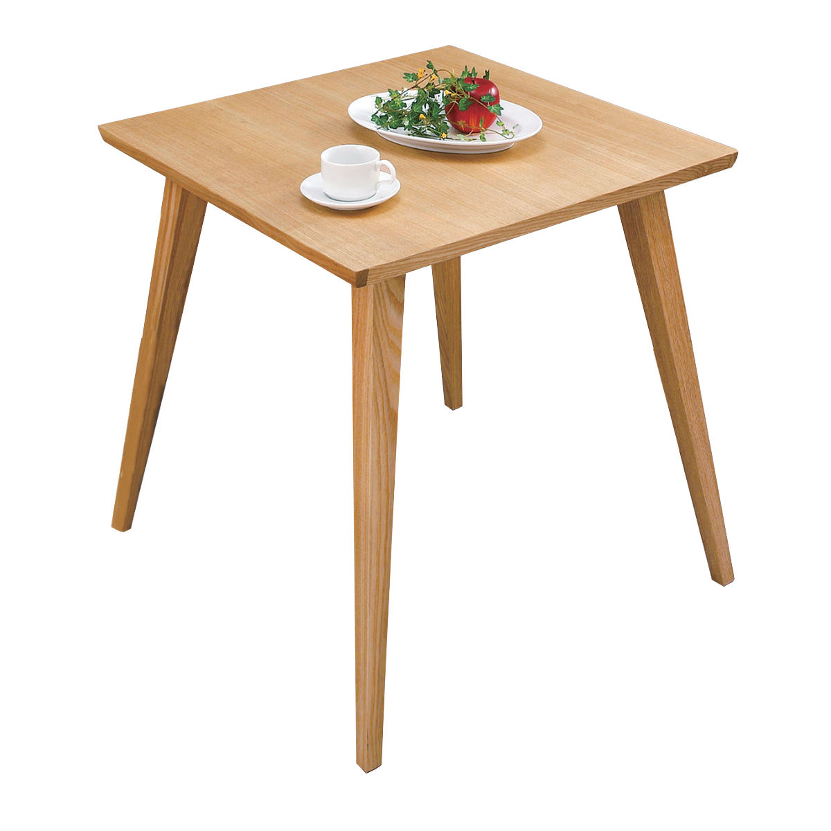 楽天市場】ダイニングテーブル 幅65cm 木製 正方形 （ 送料無料 一人用