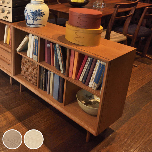 楽天市場】オープンシェルフ 2段 ラック 北欧風 天然木 TIMO 幅100cm