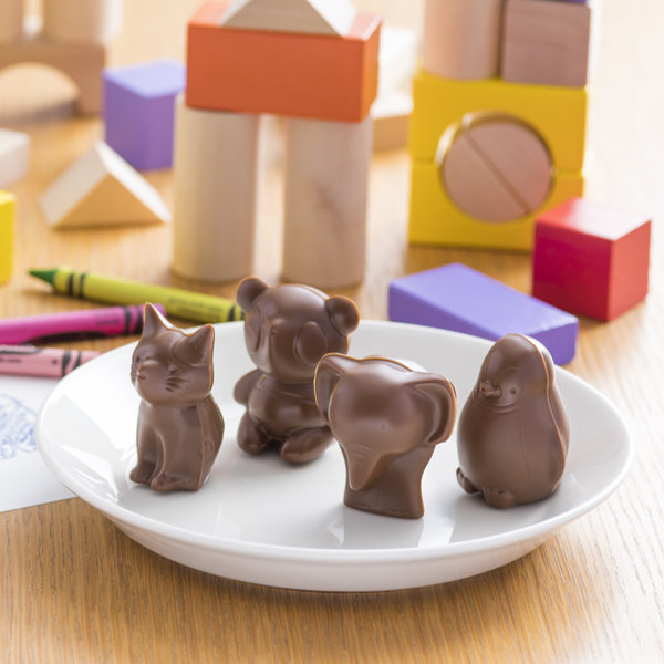 楽天市場】チョコ型 立体 どうぶつ 動物 プラスチック製 （ リトル