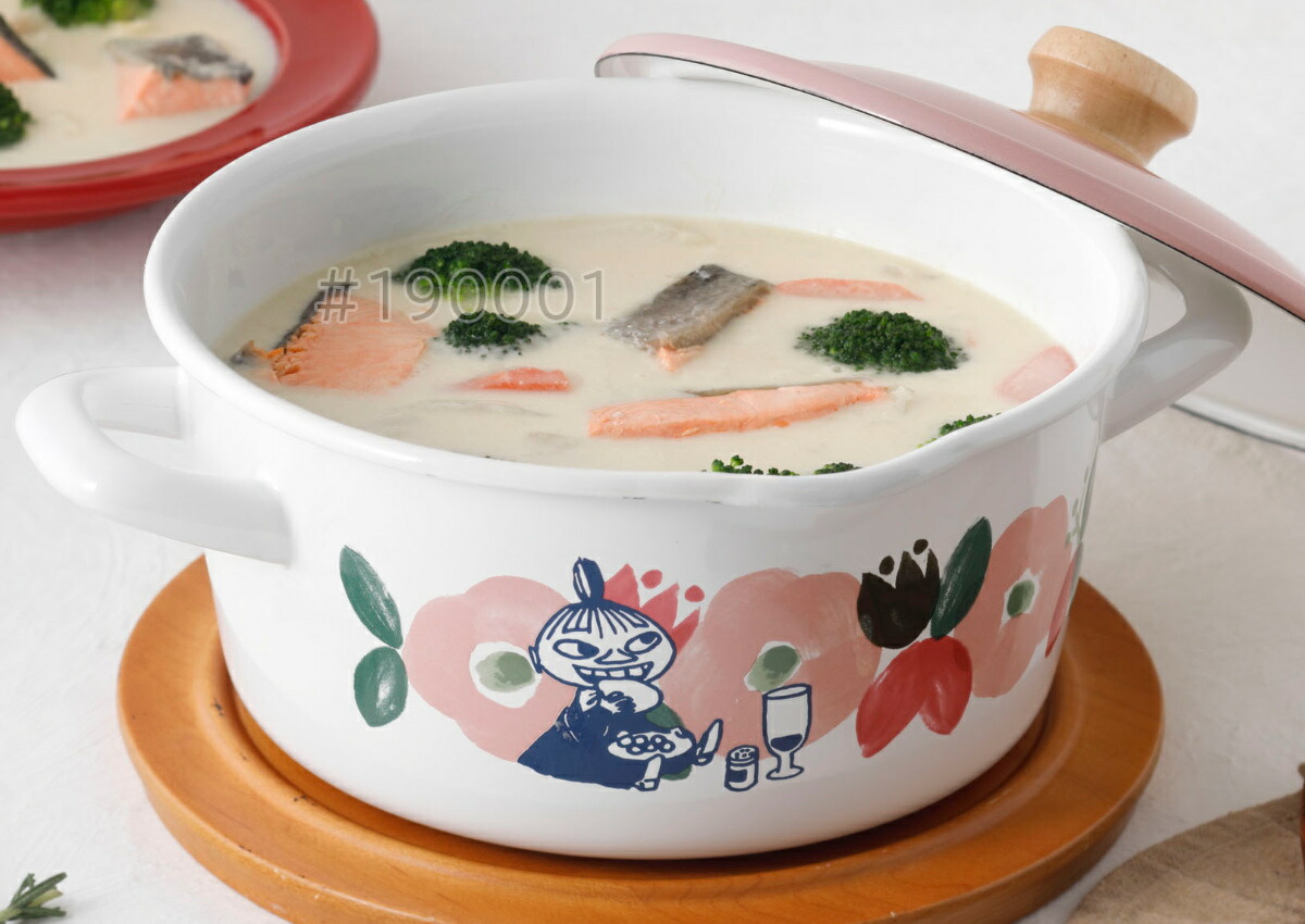 楽天市場】キャセロール 20cm IH対応 ムーミンフラワーガーデン 富士