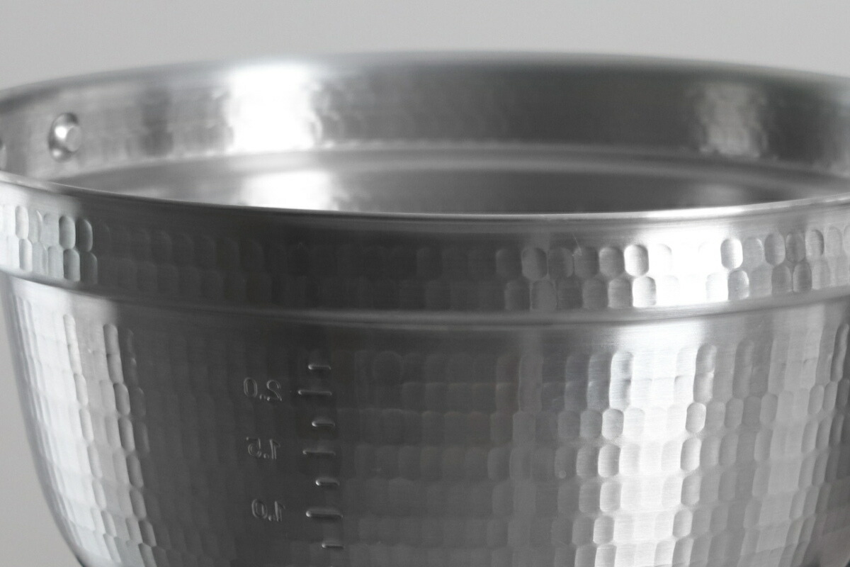 楽天市場】打出料理鍋 51cm ガス火専用 メモリ付き 中尾アルミ 業務用