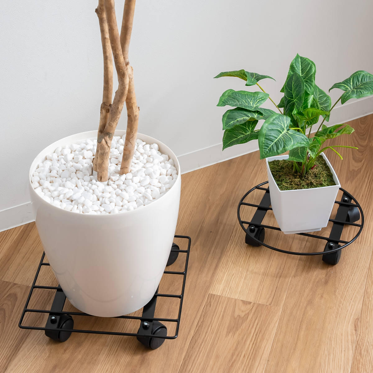 楽天市場】プランタースタンド キャスター付き ココハル ポット