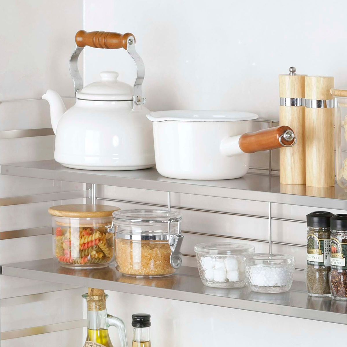 楽天市場】キッチンラック オールステンレス頑丈出窓ラック 幅75cm