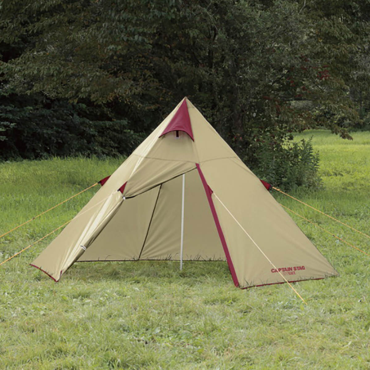 楽天市場】キャンプテント 3人用 4人用 アルミワンポールテント300UV