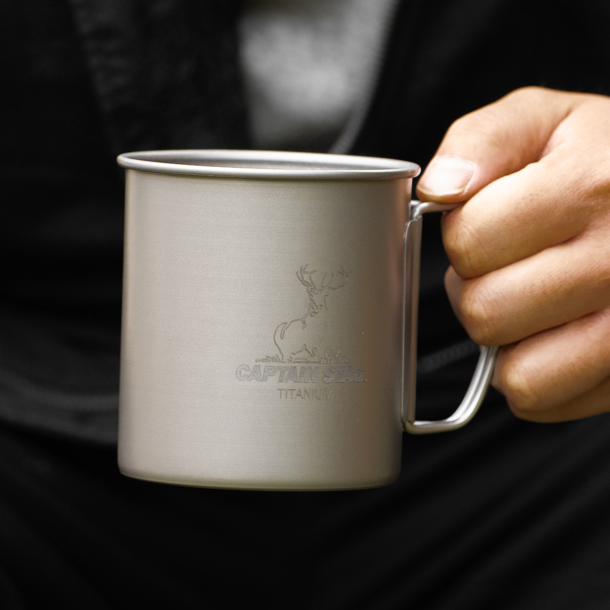 楽天市場】マグカップ 450ml チタン製シングルマグカップ キャプテン