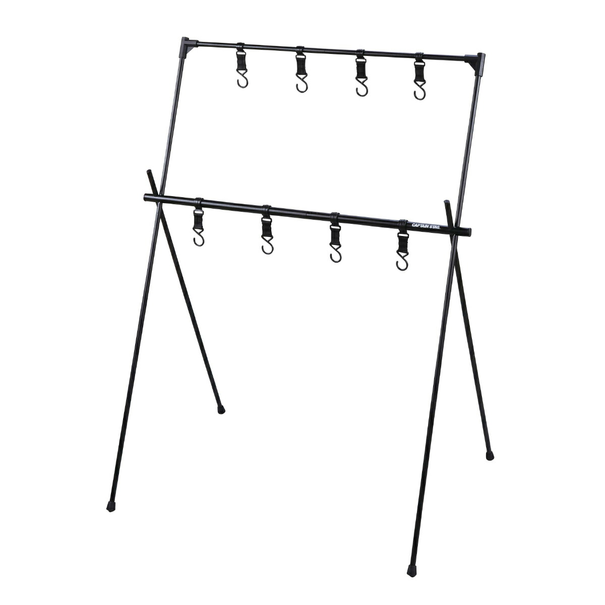 楽天市場】ハンギングラック 2段 フック8個付 トレッカー フィールド