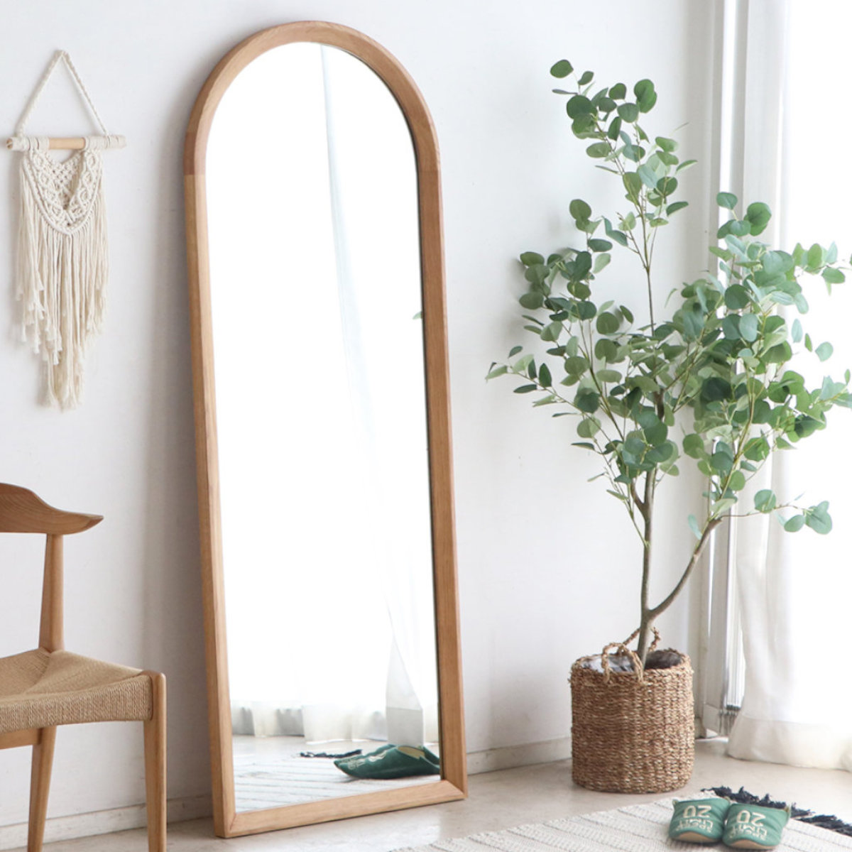 楽天市場】スタンドミラー 全身 60×160cm アーチ型 シーナ スタイル