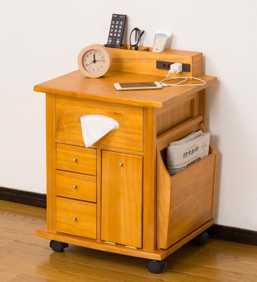 楽天市場】【本日ポイント5倍】ナイトワゴン 64837 ナイトテーブル