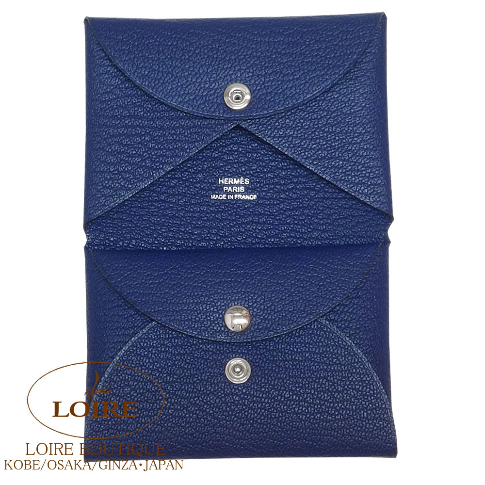 楽天市場】エルメス カルヴィ デュオ (コインケース付きカードケース