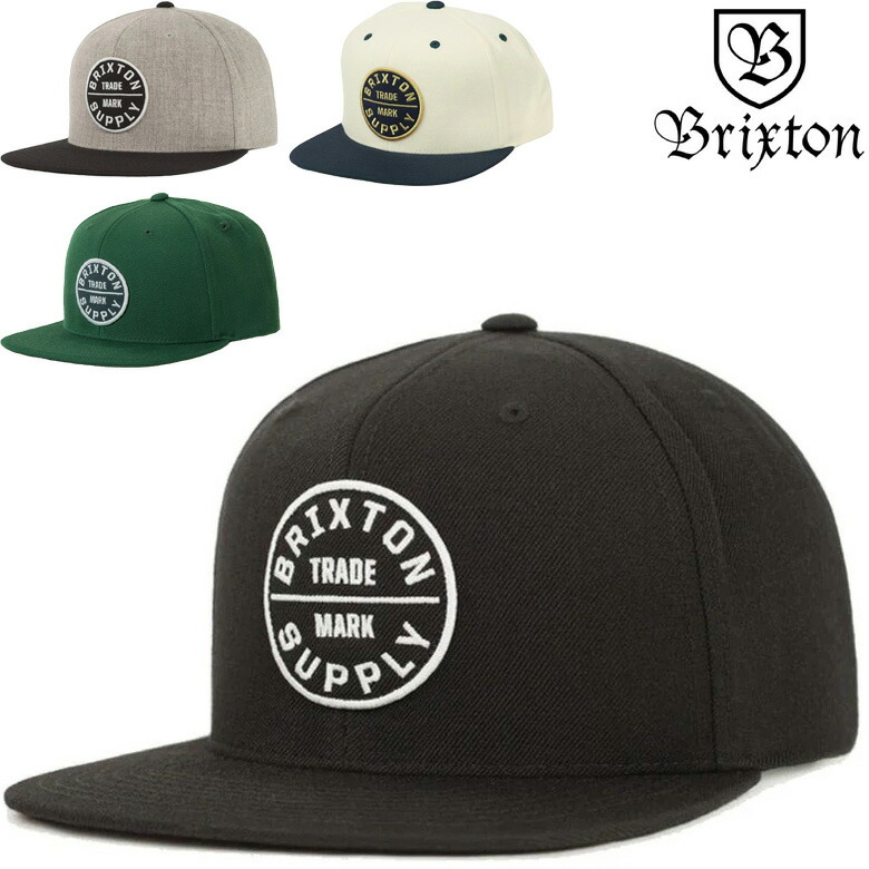 楽天市場】ブリクストン キャップ BRIXTON OATH 3 SNAPBACK CAP