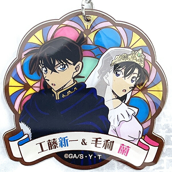 毛利蘭 着物 アクリルキーホルダー＋カード10点セット 名探偵コナン