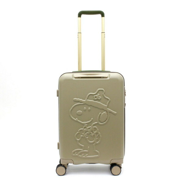 スヌーピー スーツケース ビーグルスカウトカーキ キャリーケース 機内