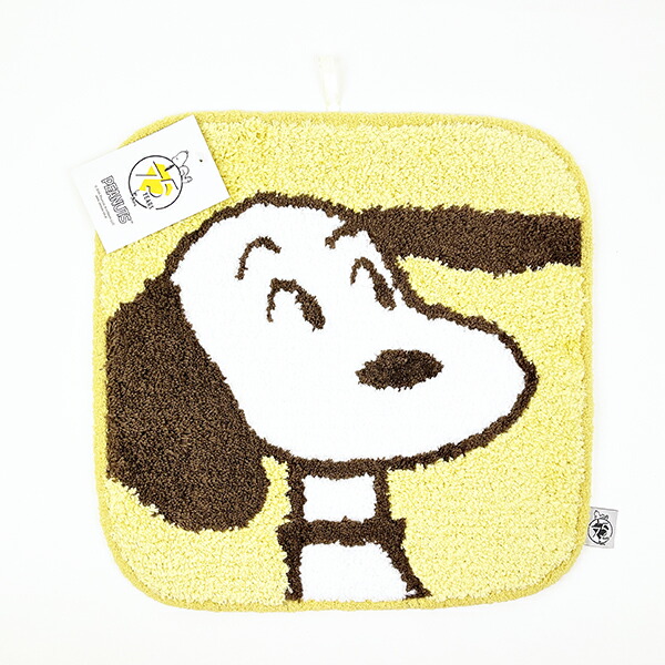 スヌーピー マルチマット イエロー PEANUTS 75th SNOOPY