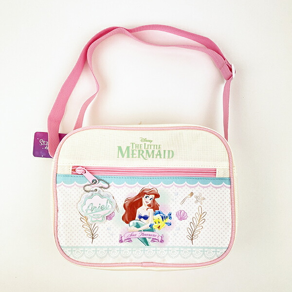 ディズニー リトルマーメイド アリエル ショルダーバッグ (アイボリー