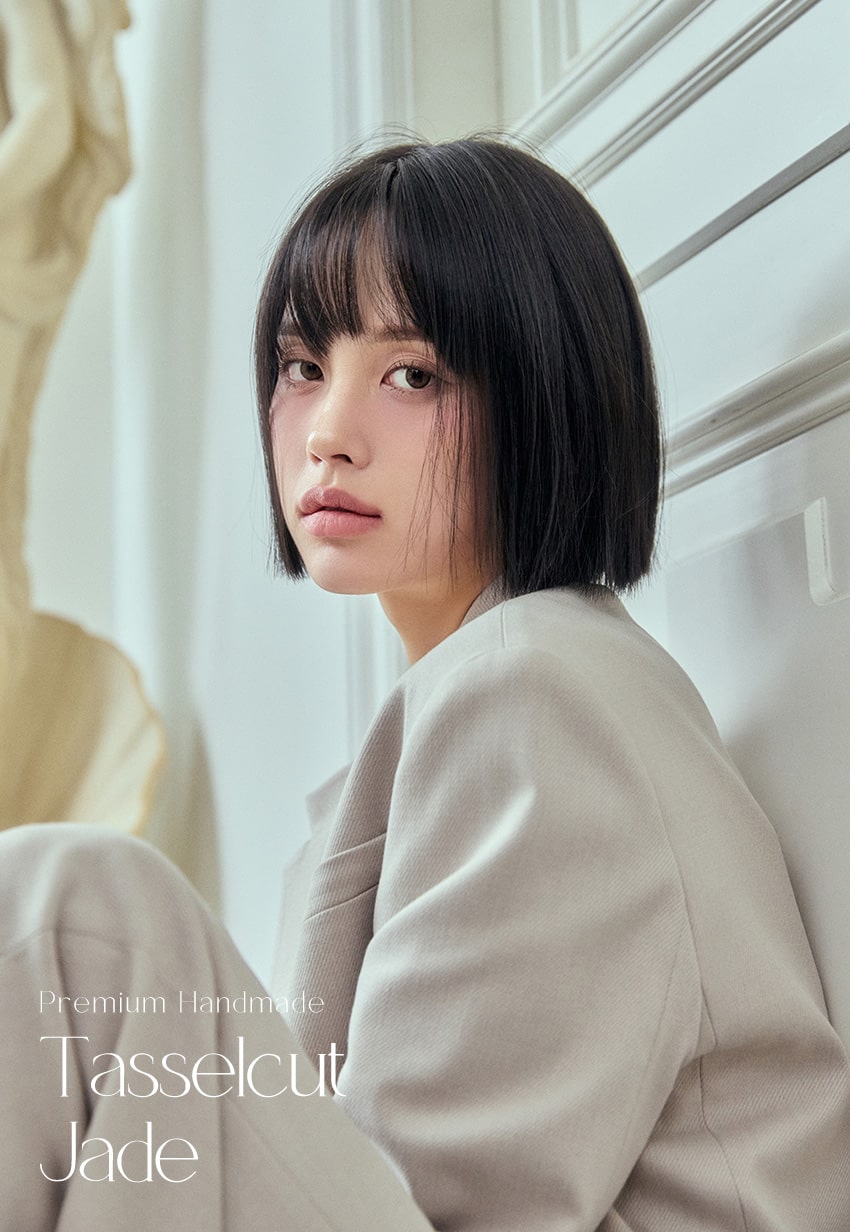 ☆YouTuberヌリノンさんxPINKAGE☆ 総手植えフルウィッグ) タッセル