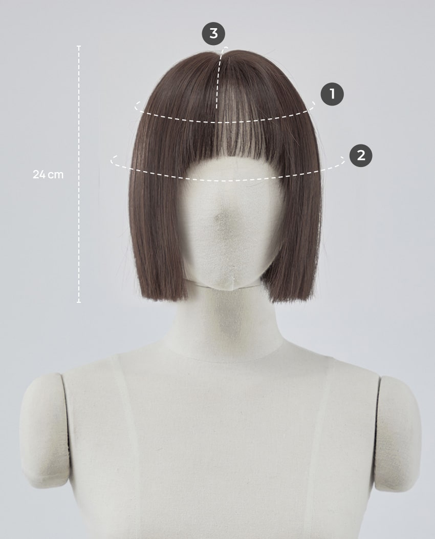 ☆YouTuberヌリノンさんxPINKAGE☆ 総手植えフルウィッグ) タッセル