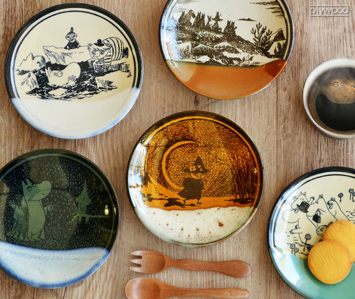 楽天市場】ムーミン 食器 アマブロ 益子焼 MOOMIN×amabro MASHIKO