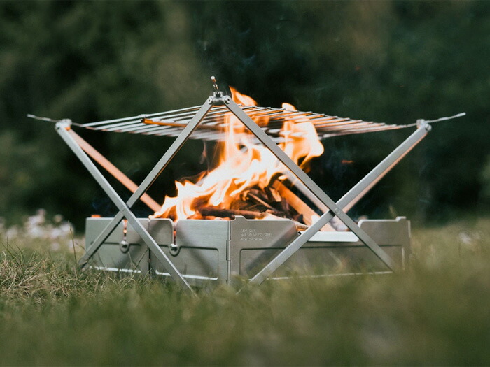 楽天市場】焚き火台 コンパクト 軽量 ソロ 焚き火 台 焚火 折りたたみ