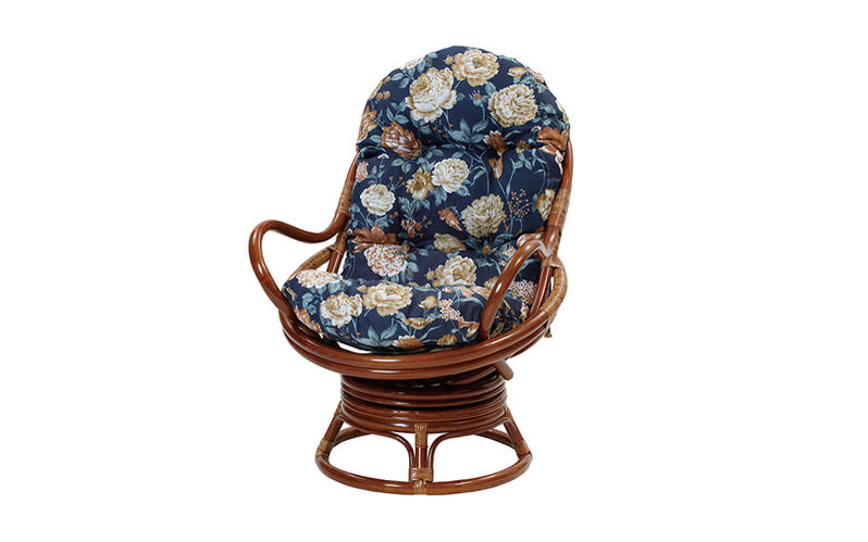 ヴィンテージ ラタンチェア 回転式 籐家具 アンティーク 椅子 楽天市場