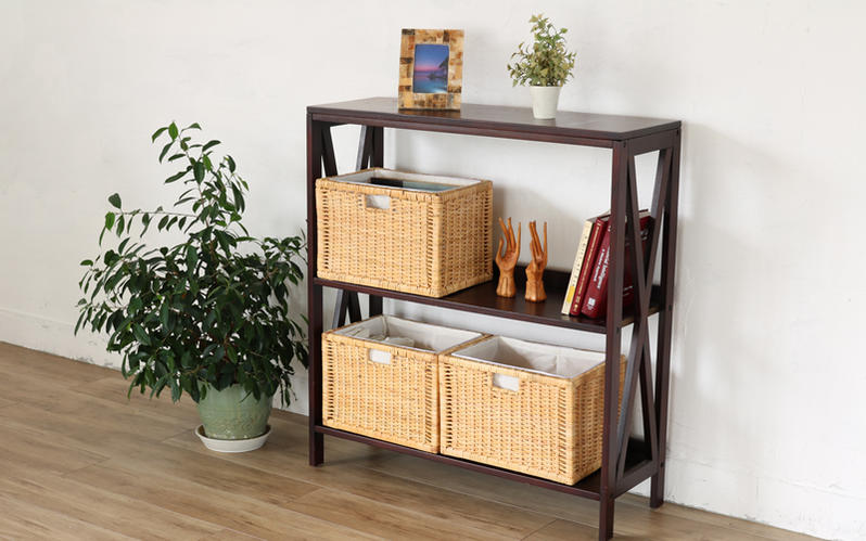 楽天市場】カラーボックスにぴったりのお買い得バスケット3個セット