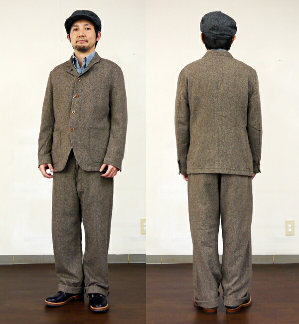 フルカウント FULL COUNT 2012 ベスト Classic Wool Peasant Gilet