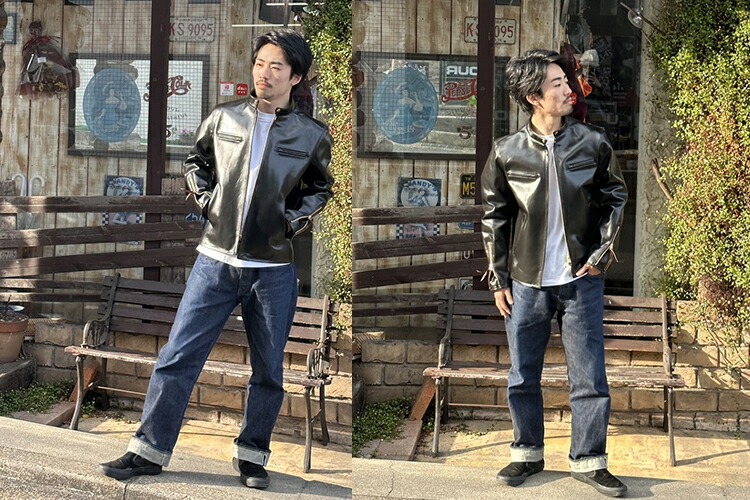 Y'2 LEATHER ワイツーレザー ライダースジャケット PR-64 Y2