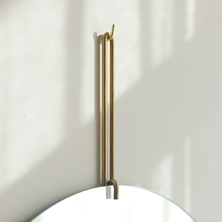 楽天市場】MOEBE ウォールミラー 直径 50cm ブラス 鏡 壁掛け ムーベ