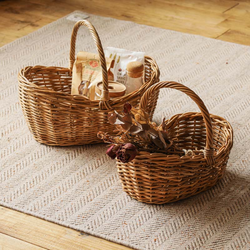 AUSTRALIAアラログ 籐かご 専用 ヴィンテージ huge size アラログ