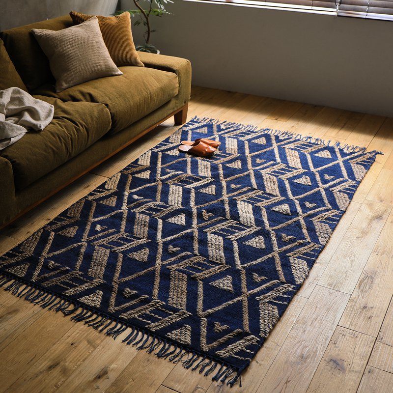 楽天市場】ラグ ラグマット KRONE 130×190 長方形 リビング モダン