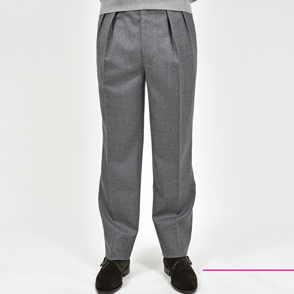 Fumiya Hirano BURLINGTON ウールモヘヤ トラウザーズ