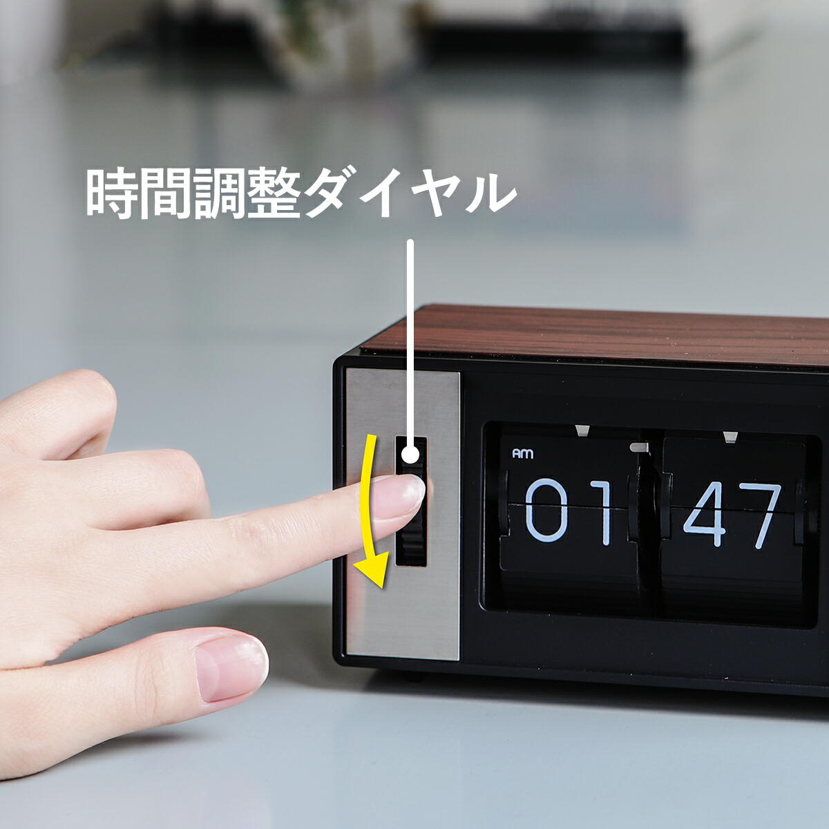 楽天市場】パタパタ 時計 置き時計 おしゃれ レトロ 昭和レトロ ウッド