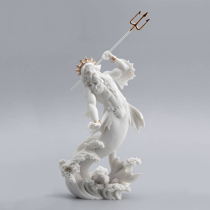 楽天市場】海馬のチャリオットに乗る海の神 ポセイドン 古代ギリシャ
