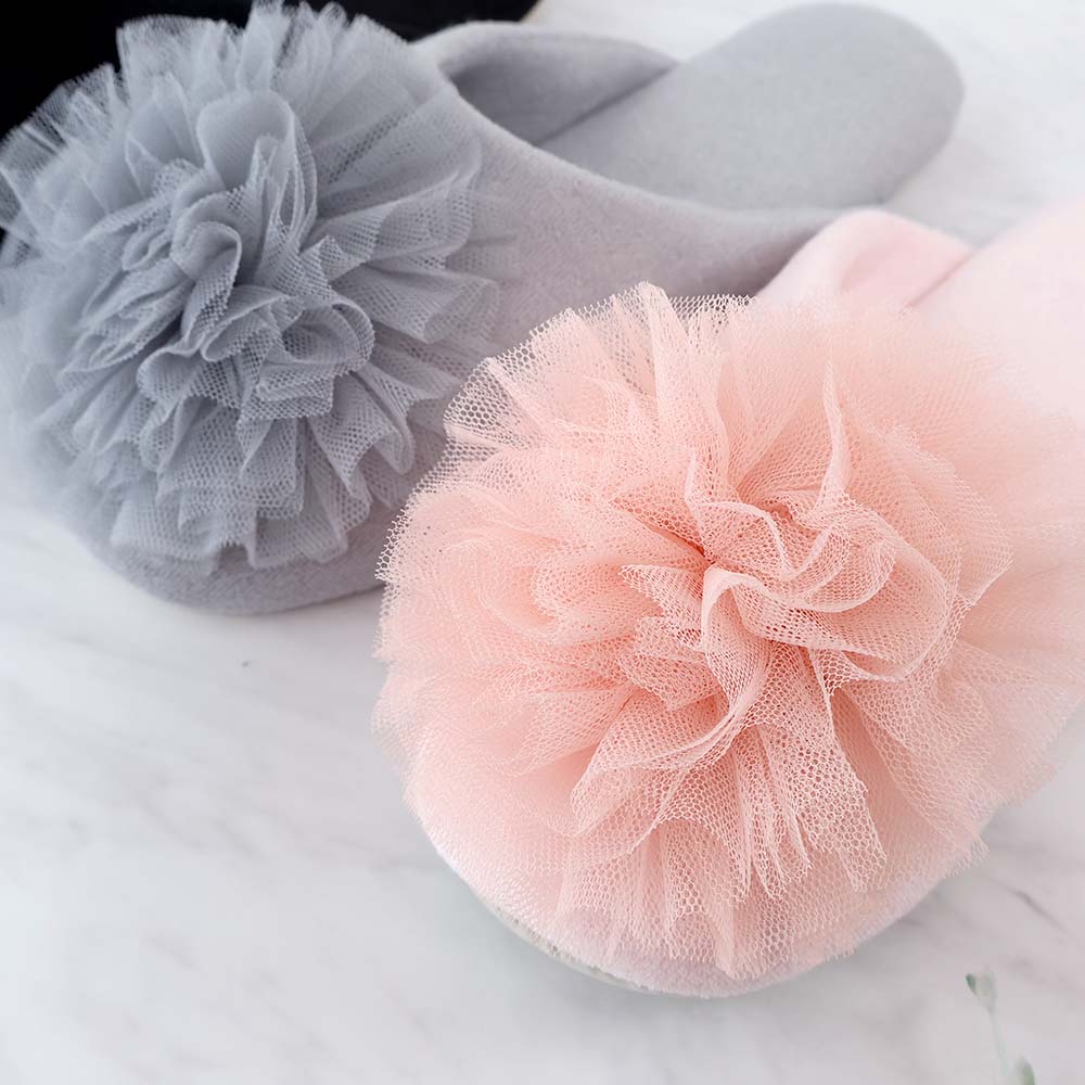楽天市場】かわいい スリッパ チュチュ レース ルームシューズ