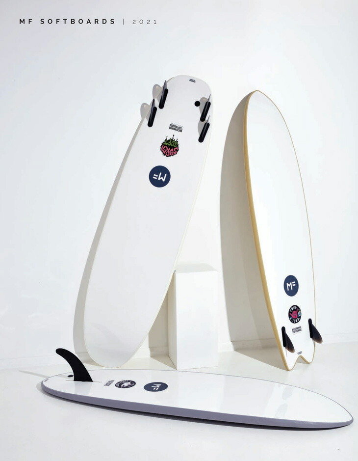 楽天市場】ミックファニング ソフトボード サーフボード CATFISH 5'10