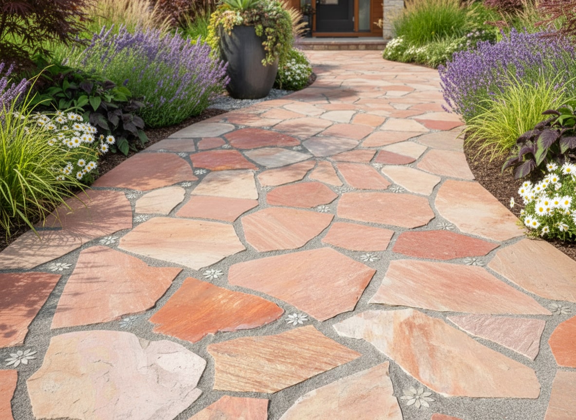 楽天市場】乱形石 アルビノピンク 薄手 7-13mm厚 薄 フラワーミックス