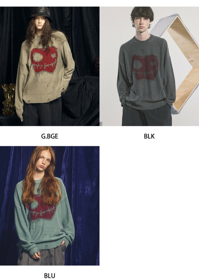 楽天市場】MAISON SPECIAL 「Halloween Apple」 Pigment Dyed Intarsia