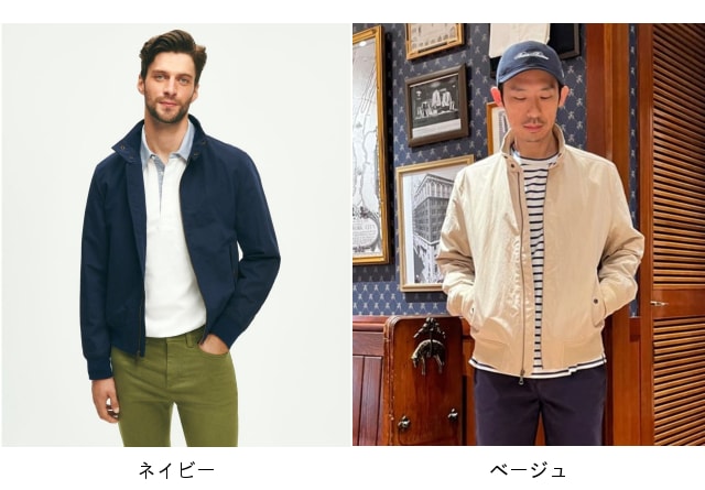 楽天市場】BROOKS BROTHERS コットン/ナイロン ボマージャケット