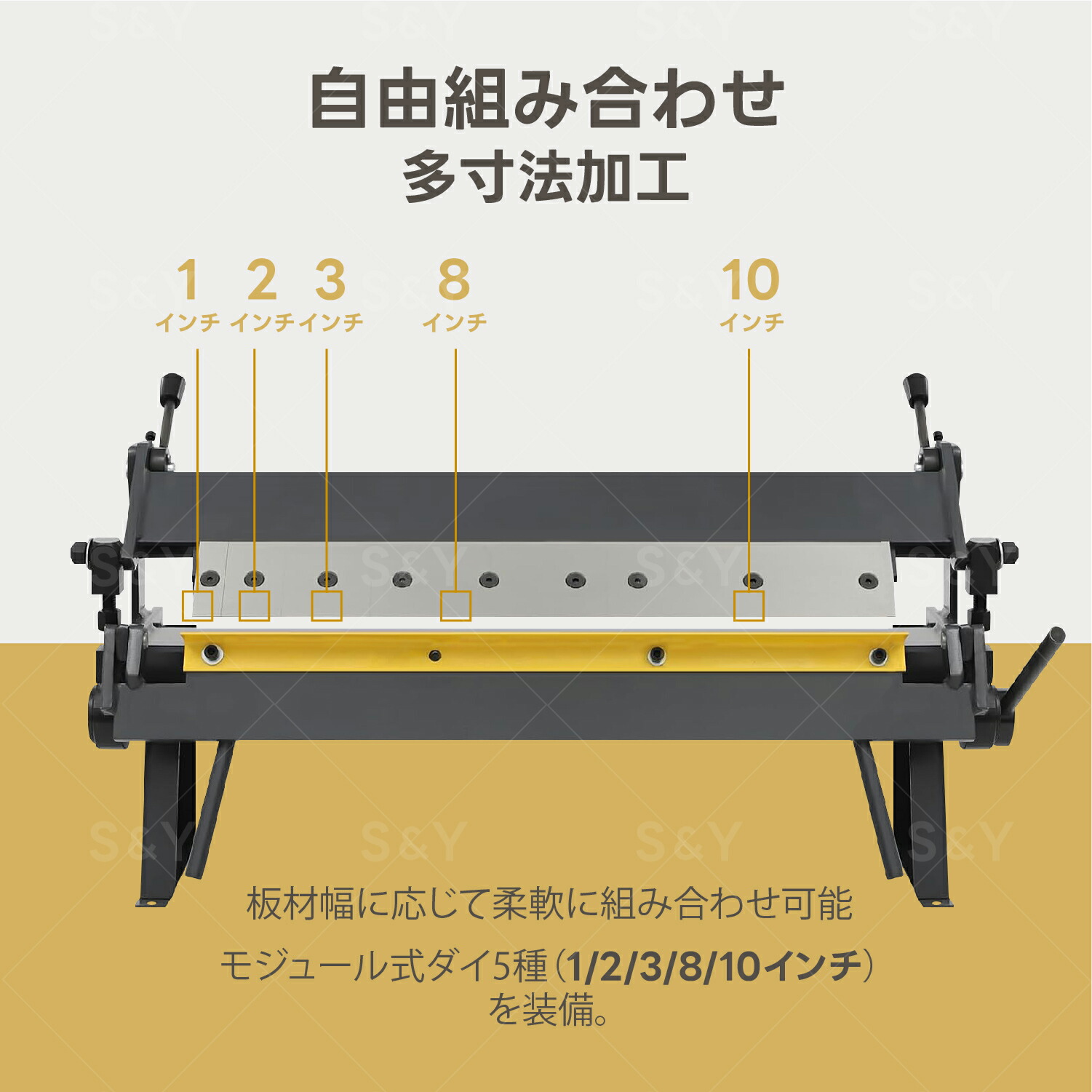 楽天市場】Kurflo ハンド メタルブレーキ 手動 板金折り曲げ機 ハンド