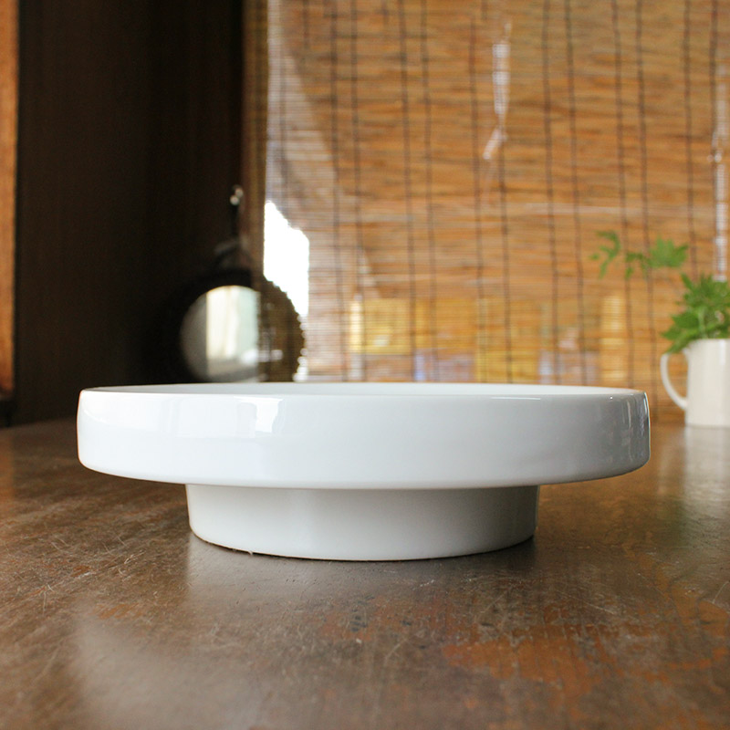 楽天市場】【アウトレット】白磁 帽子型 19.4cm 灰皿 / 灰皿 アッシュ