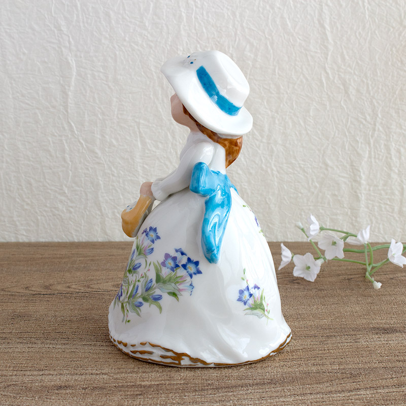 楽天市場】【アウトレット】陶磁器人形 フラワー マンスリードール（2