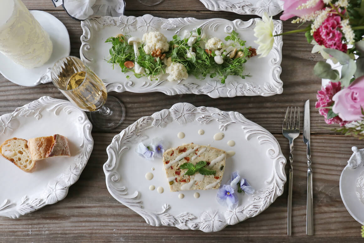 楽天市場】オーバルプレート M 30x21cm ホワイト ELIOS MYFLOWER