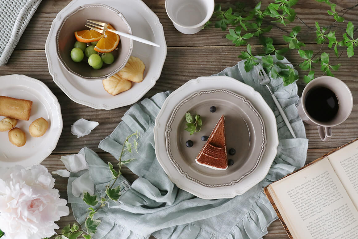 楽天市場】プレートLien L オフホワイト24cm // 陶器 お皿 日本製 和