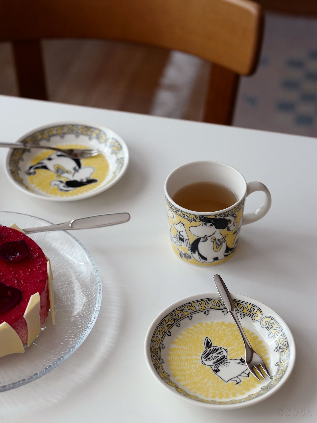 【未使用】アラビア ムーミンオペラ マグカップ 皿 プレート scope別注 scope特注ムーミンアラビアオペラ | ちょめ☆の日記